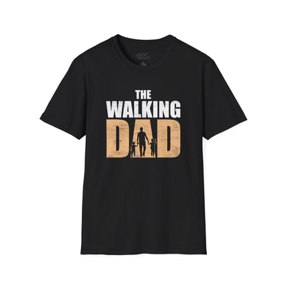 the walking dad t-shirt black t-shirt uk Father's Day gift idea