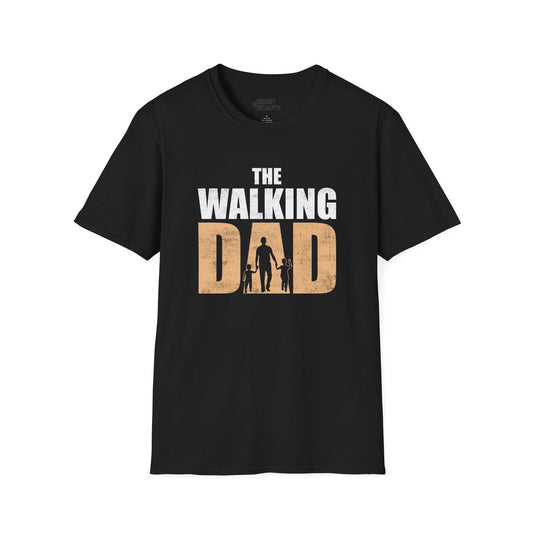the walking dad t-shirt black t-shirt uk Father's Day gift idea
