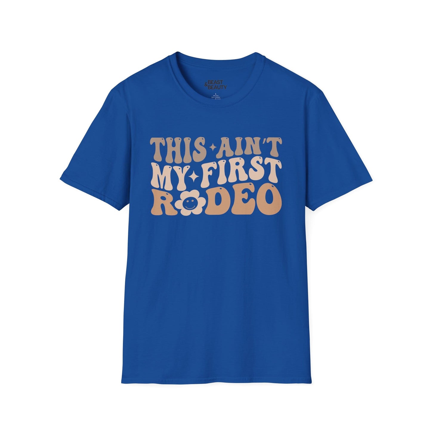 this ain t my first rodeo t-shirt royal t-shirt uk cowgirl gift idea