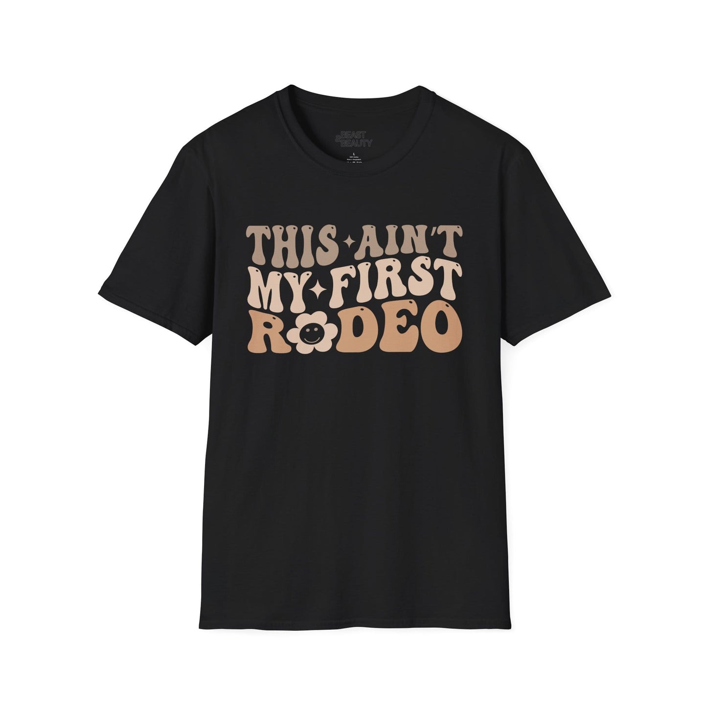 this ain t my first rodeo t-shirt black t-shirt uk cowgirl gift idea