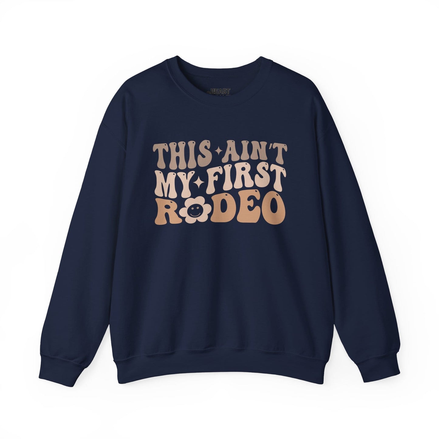 this ain t my first rodeo sweatshirt navy sweatshirt uk cowgirl gift idea