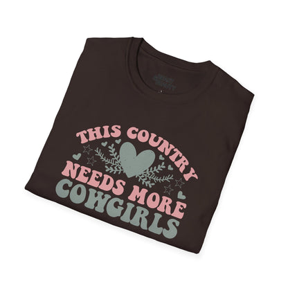 this country needs more cowgirls t-shirt t-shirt uk cowgirl gift idea image 6