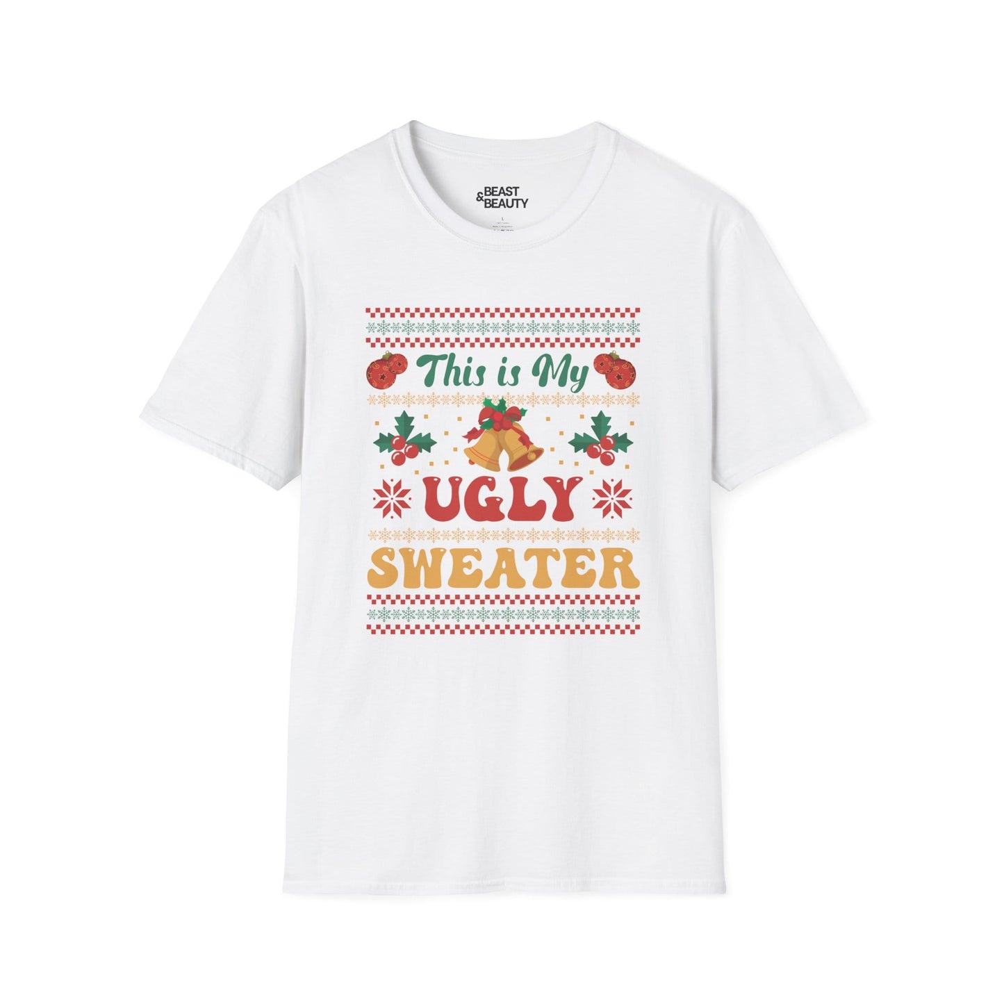 this is my ugly sweater christmas t-shirt white t-shirt uk Christmas gift idea