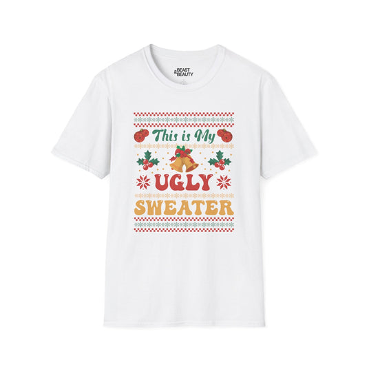 this is my ugly sweater christmas t-shirt white t-shirt uk Christmas gift idea