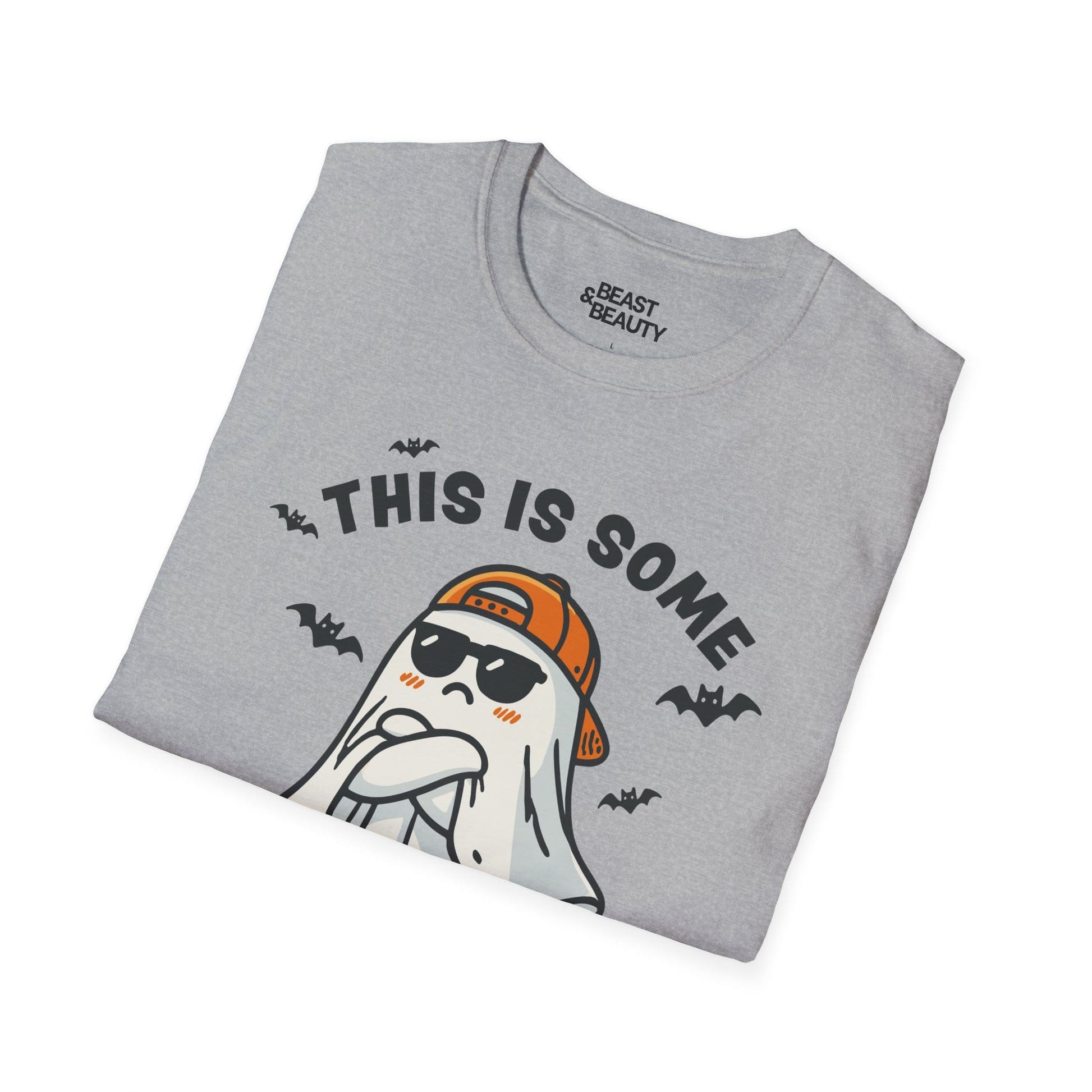 This Is Some Boo Sheet Funny Ghost Halloween T-Shirt gift_idea unique_gift personalised_gift