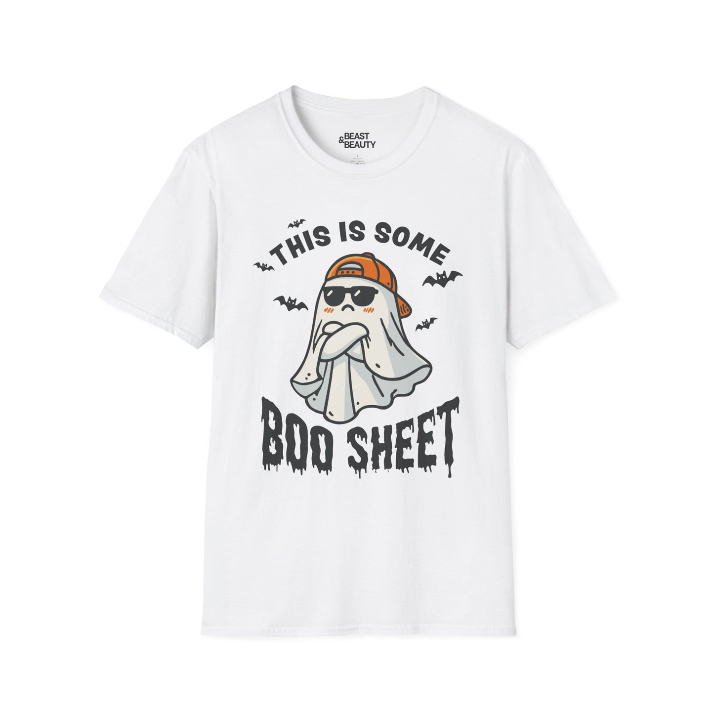 This Is Some Boo Sheet Funny Ghost Halloween T-Shirt White / S gift_idea unique_gift personalised_gift