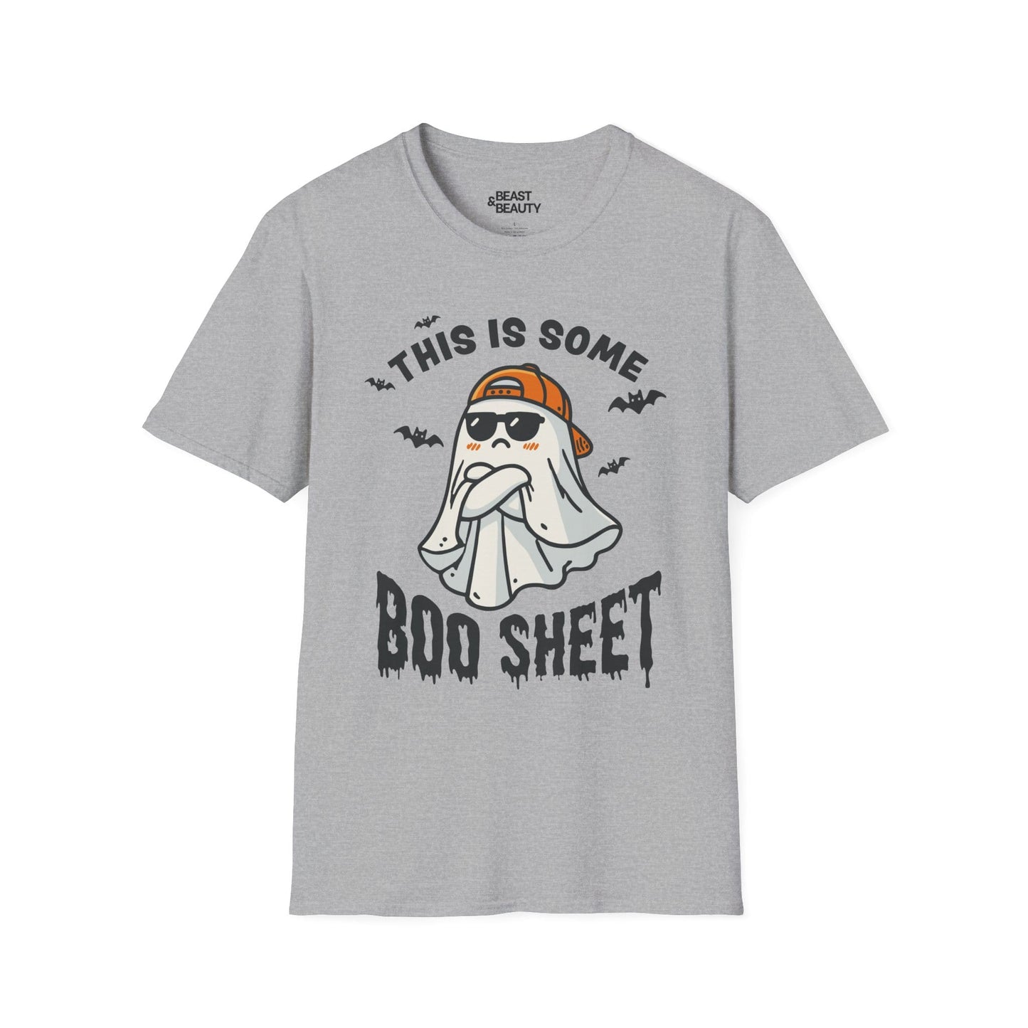 This Is Some Boo Sheet Funny Ghost Halloween T-Shirt Sport Grey / S gift_idea unique_gift personalised_gift