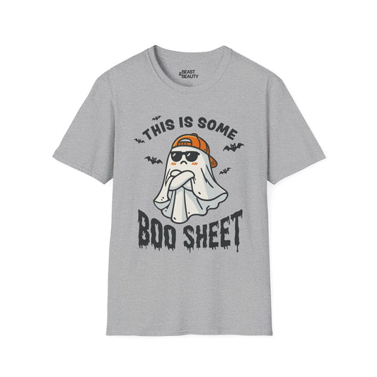 This Is Some Boo Sheet Funny Ghost Halloween T-Shirt Sport Grey / S gift_idea unique_gift personalised_gift