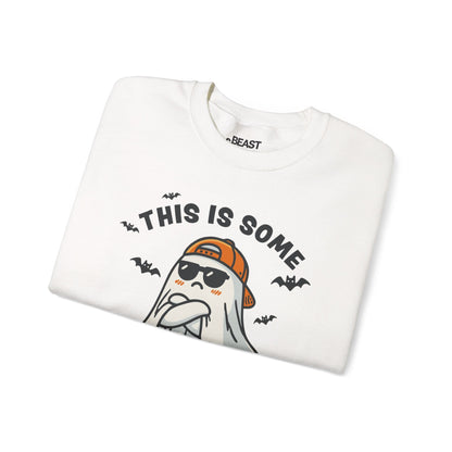 This Is Some Boo Sheet Funny Halloween Sweatshirt gift_idea unique_gift personalised_gift