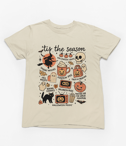 ’Tis The Season Halloween Sweatshirt | Cosy Autumn Jumper T-Shirt / S (Adult) gift_idea unique_gift personalised_gift