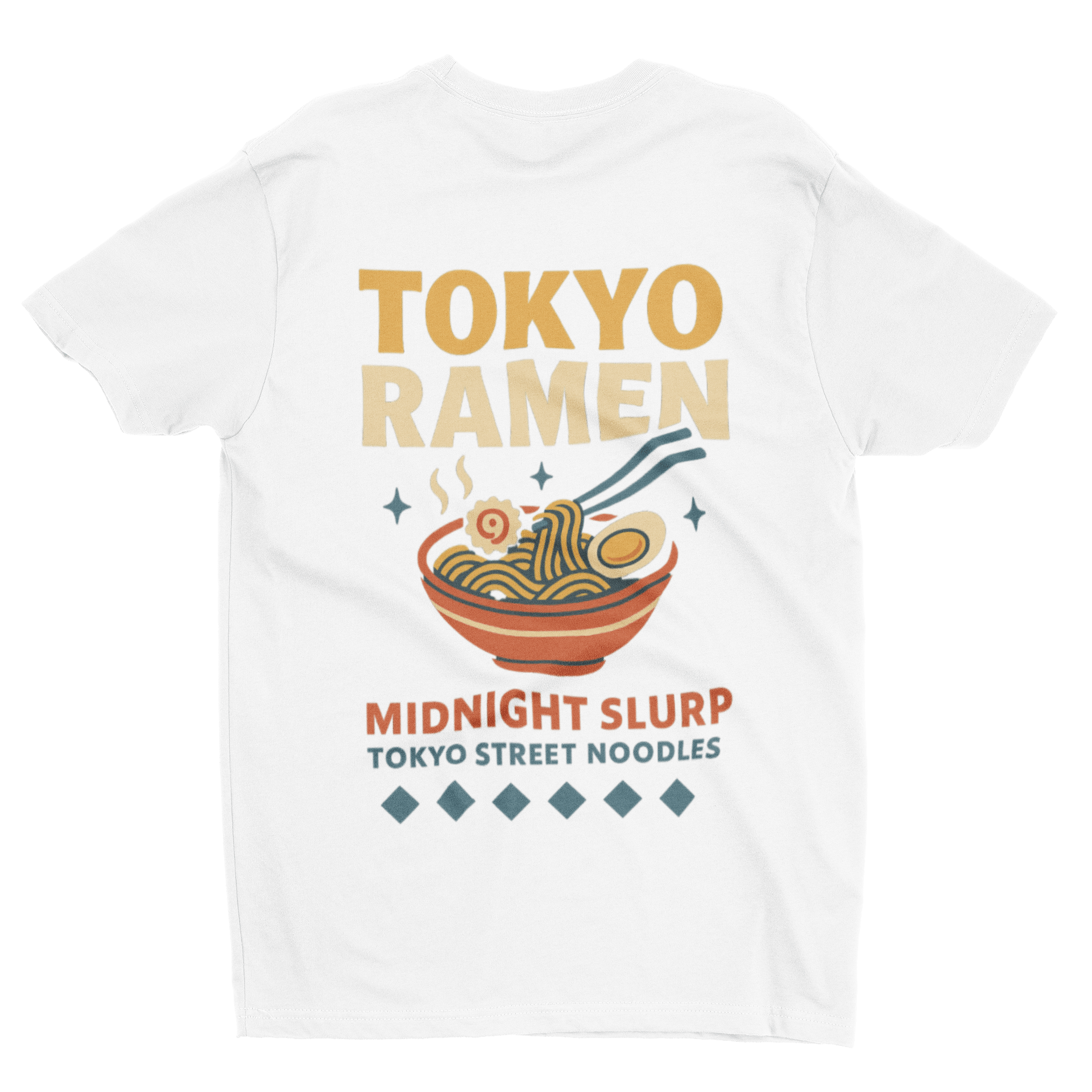 Tokyo Ramen T-Shirt – Midnight Slurp Street Food Tee gift_idea unique_gift personalised_gift