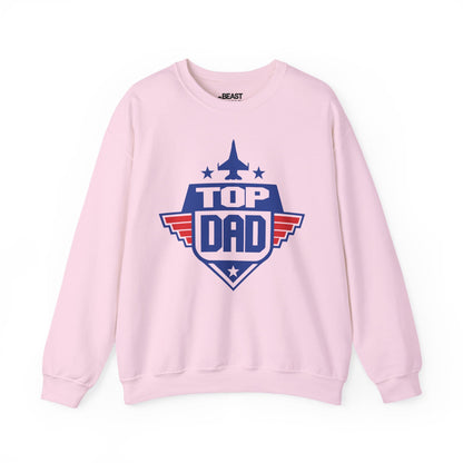 top dad sweatshirt light pink sweatshirt uk Father's Day gift idea