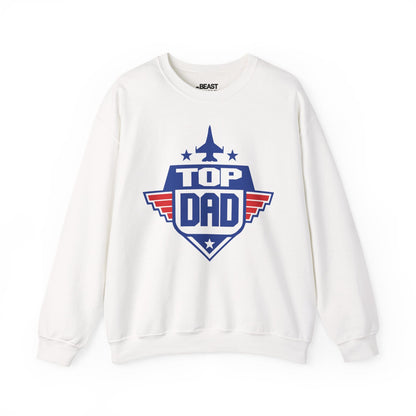 top dad sweatshirt white sweatshirt uk Father's Day gift idea