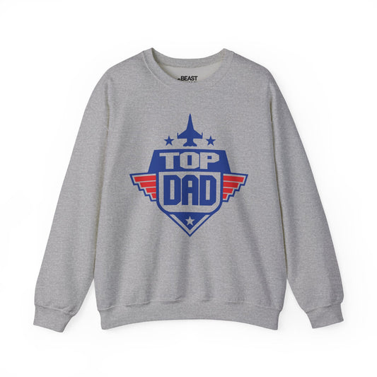 top dad sweatshirt sport grey sweatshirt uk Father's Day gift idea