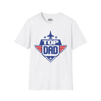 top dad t-shirt white t-shirt uk Father's Day gift idea