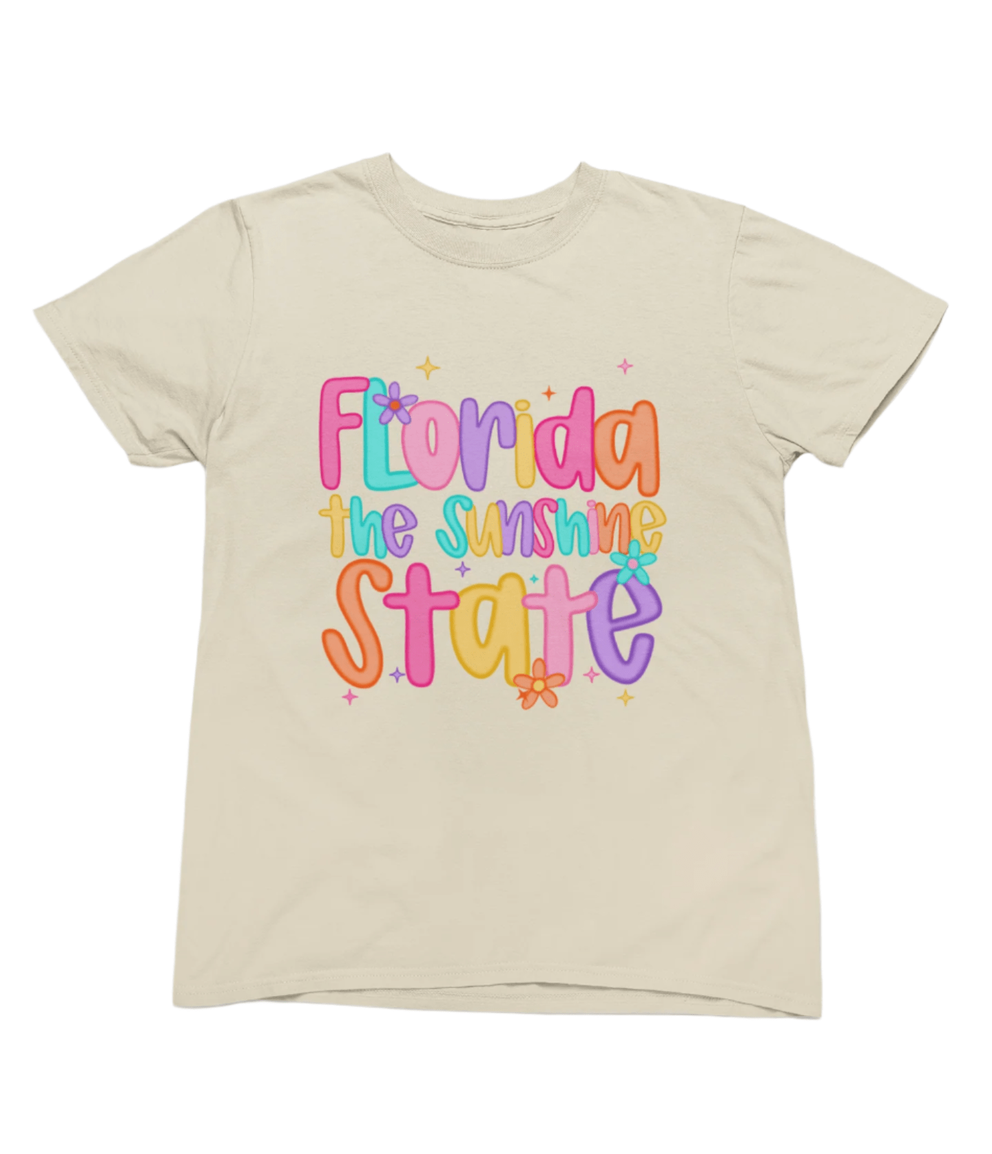 My Store Vacay Sweatshirt T-Shirt / small / Beige Florida Sunshine State Retro T-Shirt & Sweatshirt – Bold Summer Design