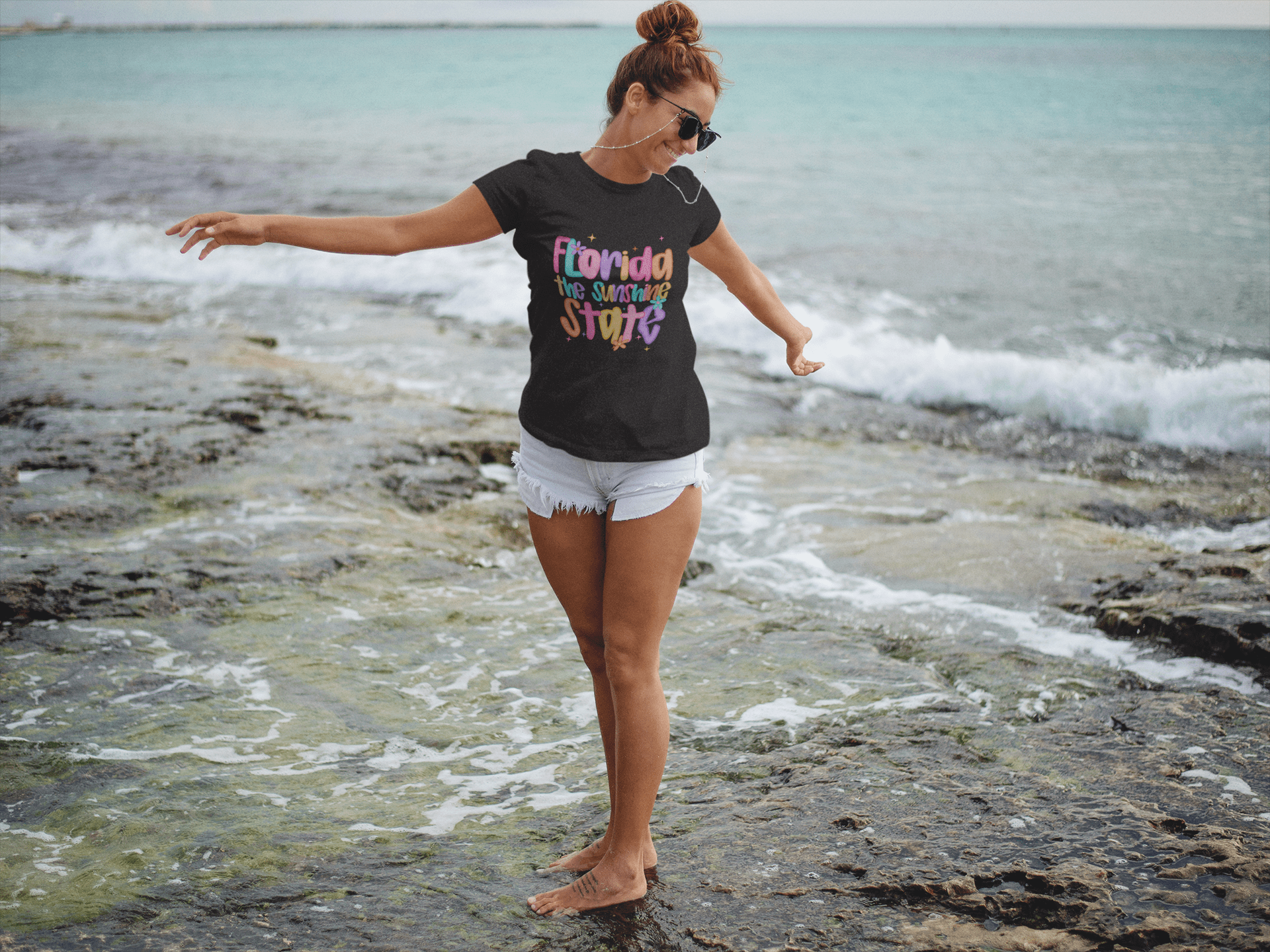 My Store Vacay Sweatshirt Florida Sunshine State Retro T-Shirt & Sweatshirt – Bold Summer Design
