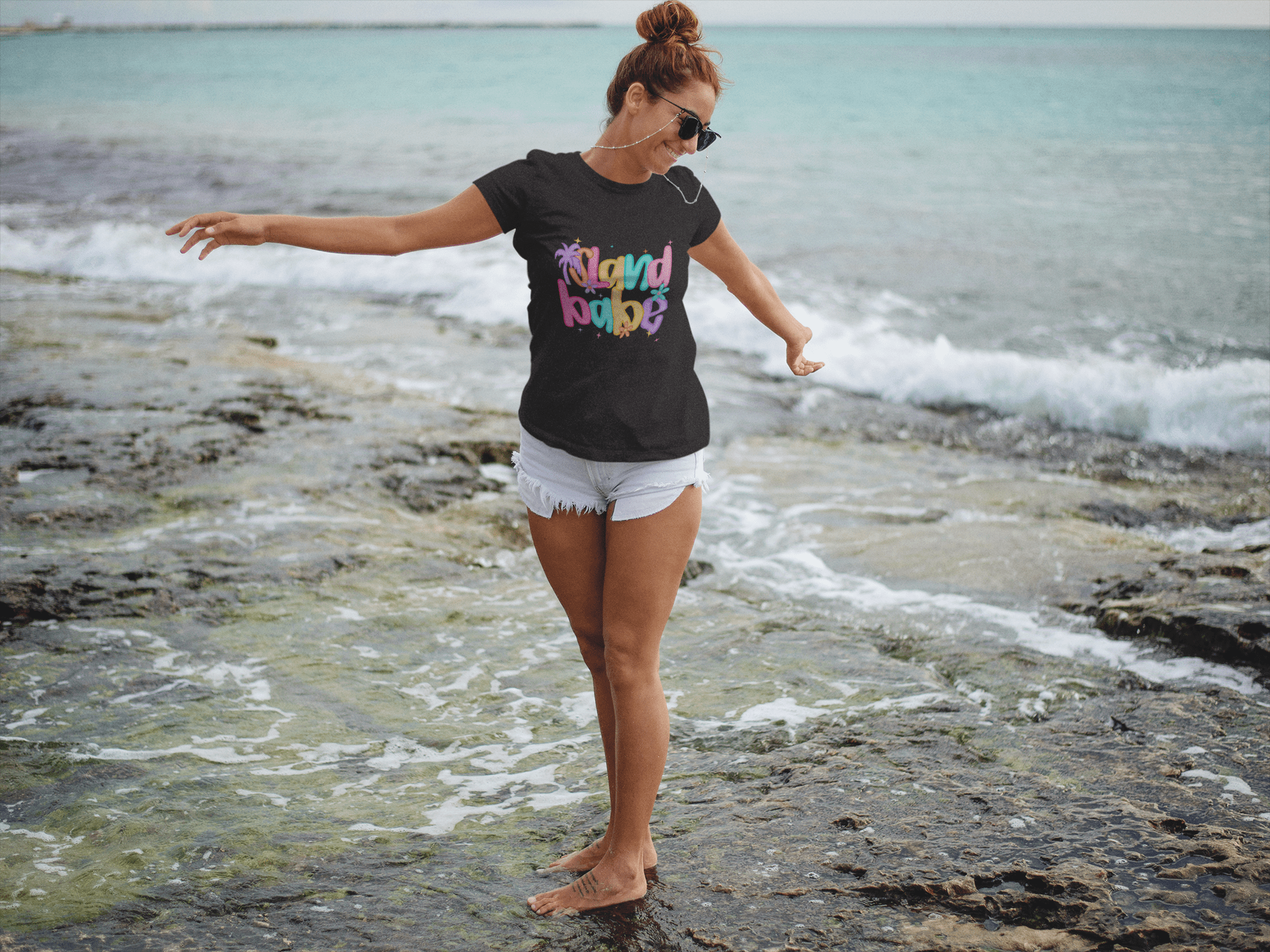 My Store Vacay Sweatshirt Island Babe Summer T-Shirt & Sweatshirt – Retro Tropical Vibes