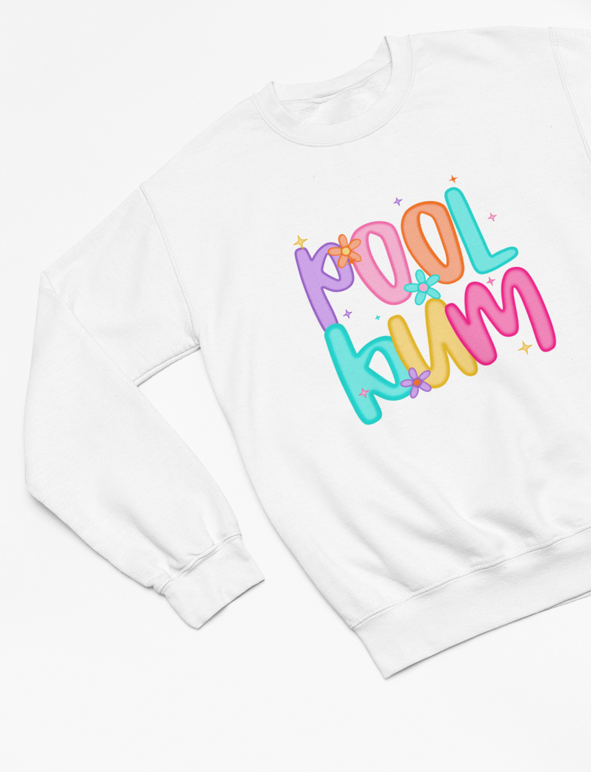 My Store Vacay Sweatshirt Sweatshirt / small / White Pool Bum Sweatshirt & T-Shirt – Retro Summer Beachwear