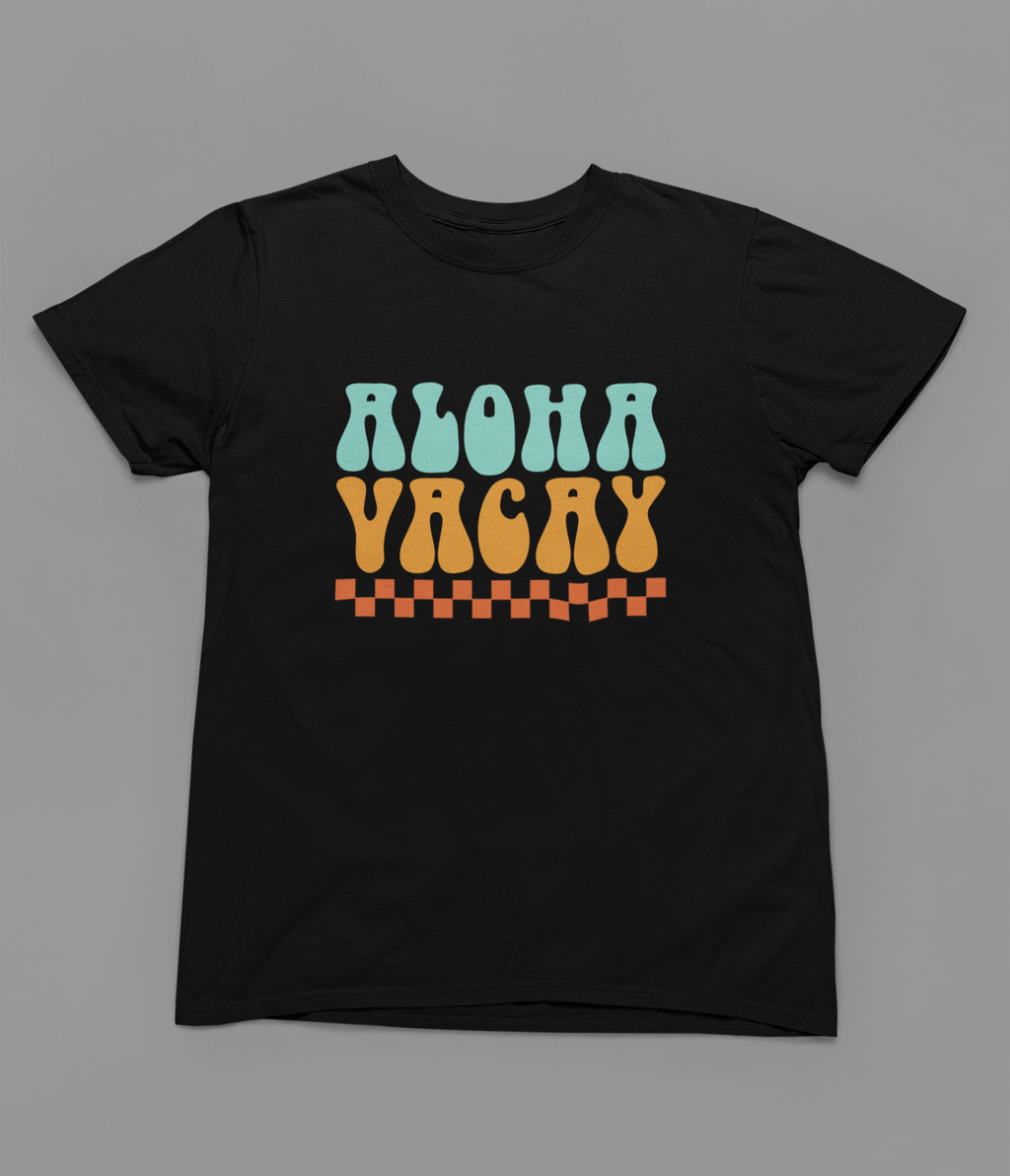 My Store Vacay Sweatshirt T-Shirt / small / Black Retro Aloha Vacay Summer T-Shirt/Sweatshirt
