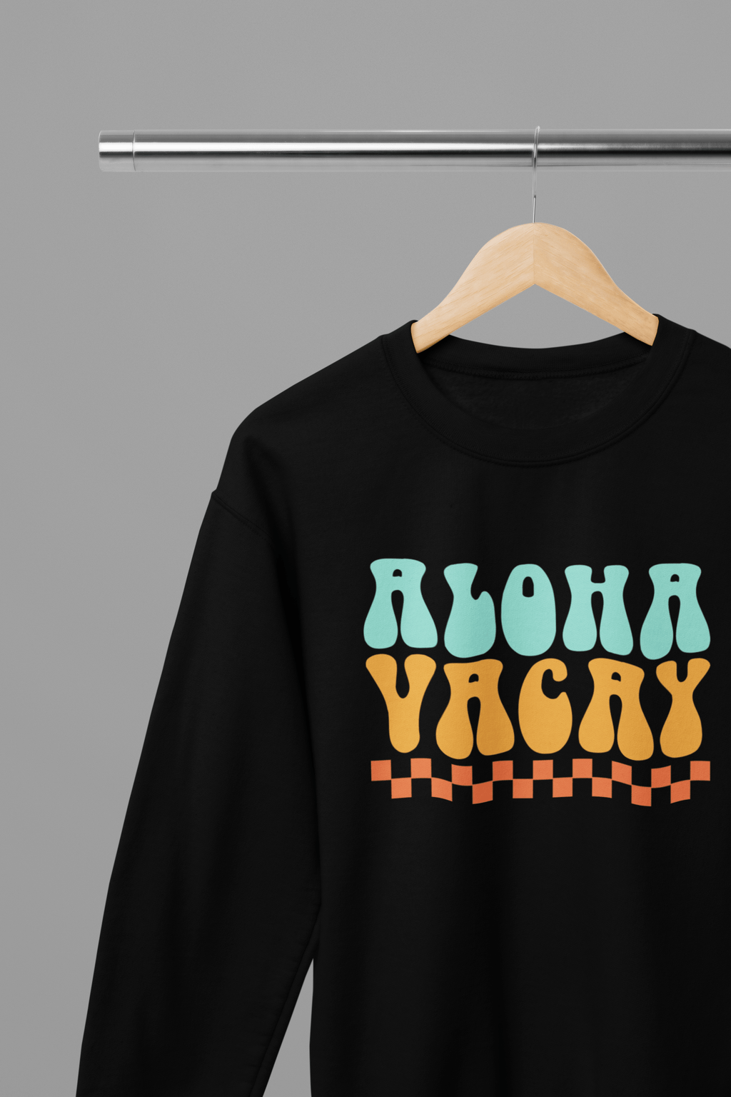 My Store Vacay Sweatshirt Sweatshirt / small / Black Retro Aloha Vacay Summer T-Shirt/Sweatshirt