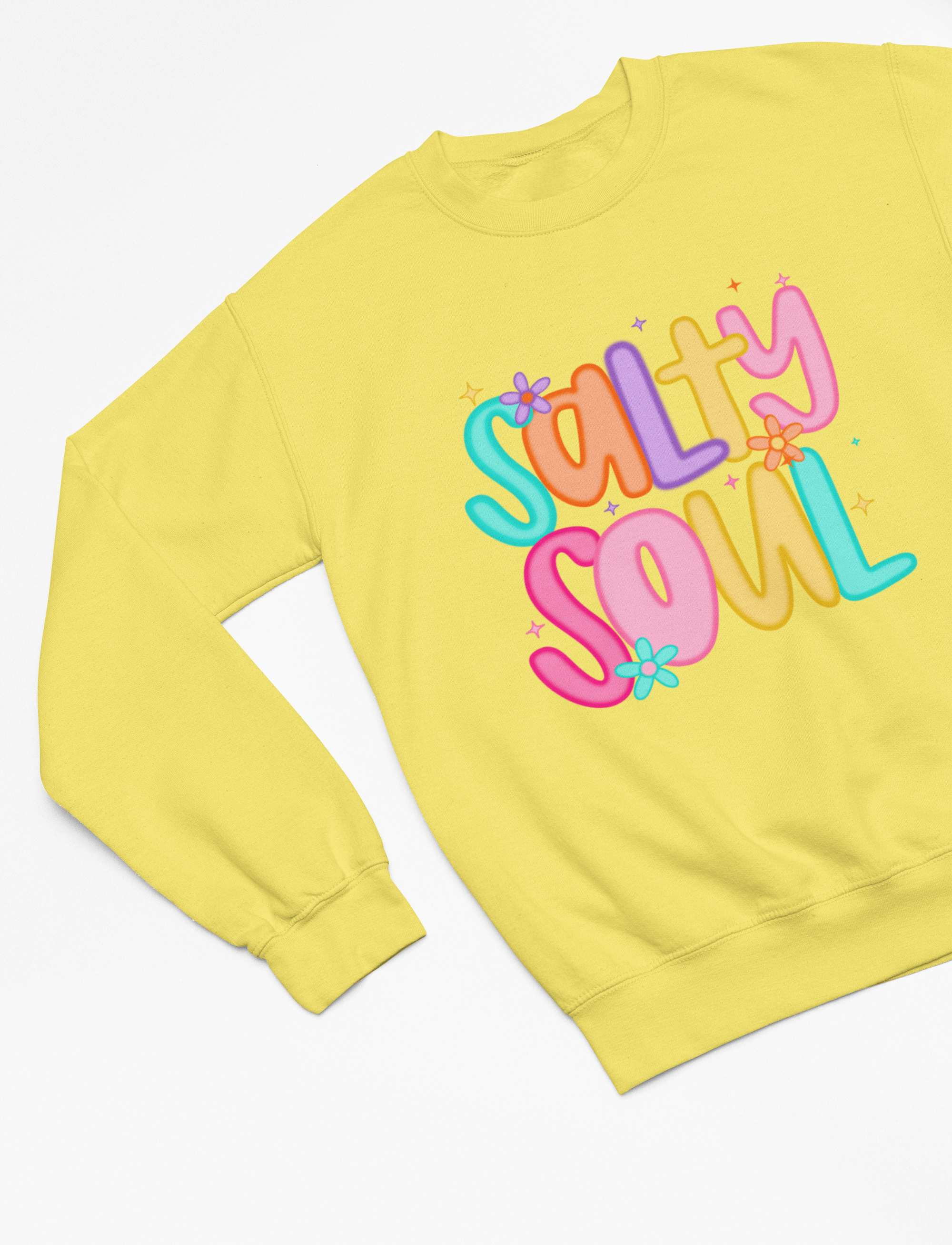 My Store Vacay Sweatshirt Sweatshirt / small / Yellow Salty Soul Retro Summer T-Shirt or Sweatshirt – Bold Beach Vibes