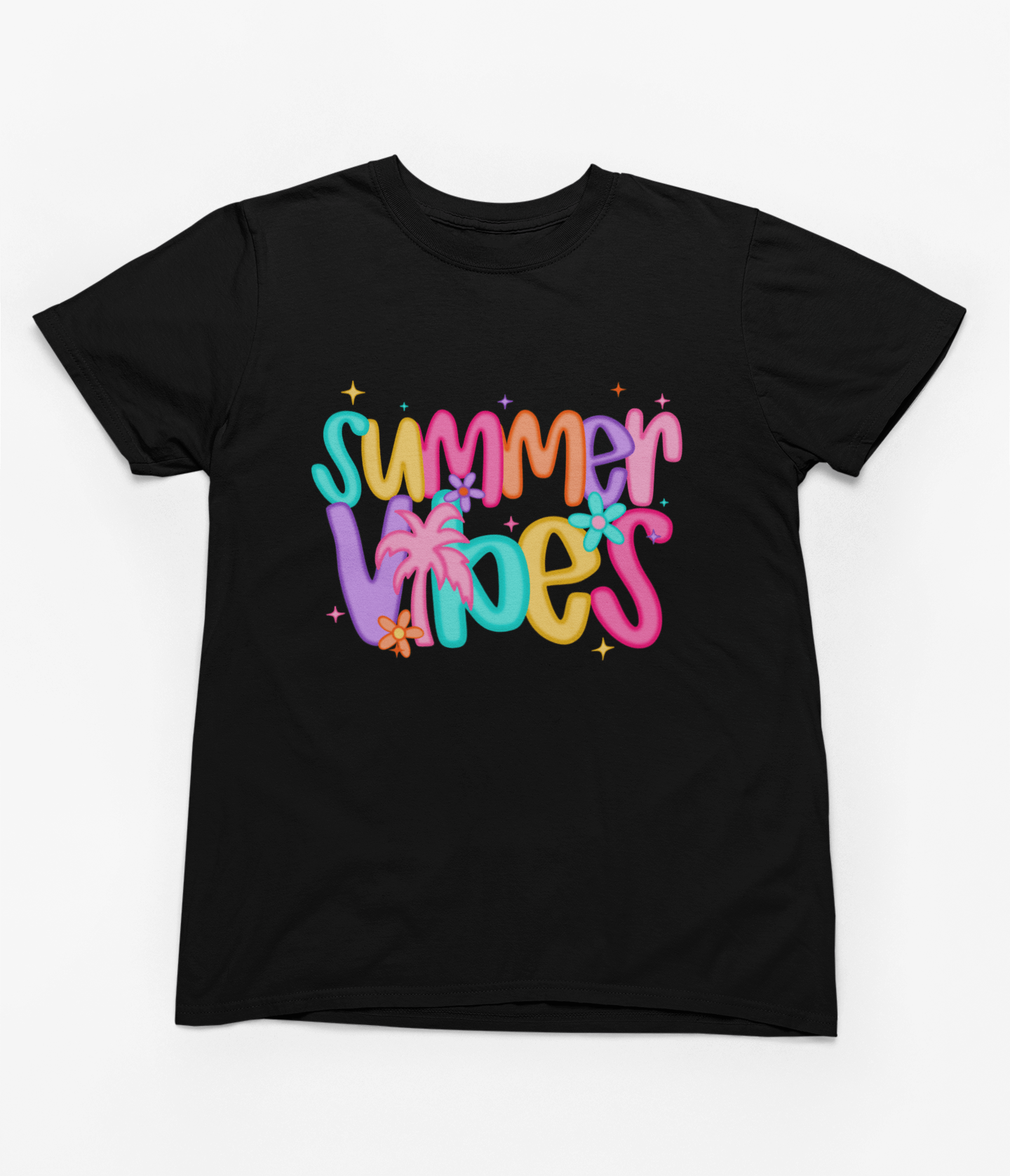 My Store Vacay Sweatshirt T-Shirt / small / Black Summer Vibes T-Shirt & Sweatshirt – Fun Seafoam Blue Retro Design