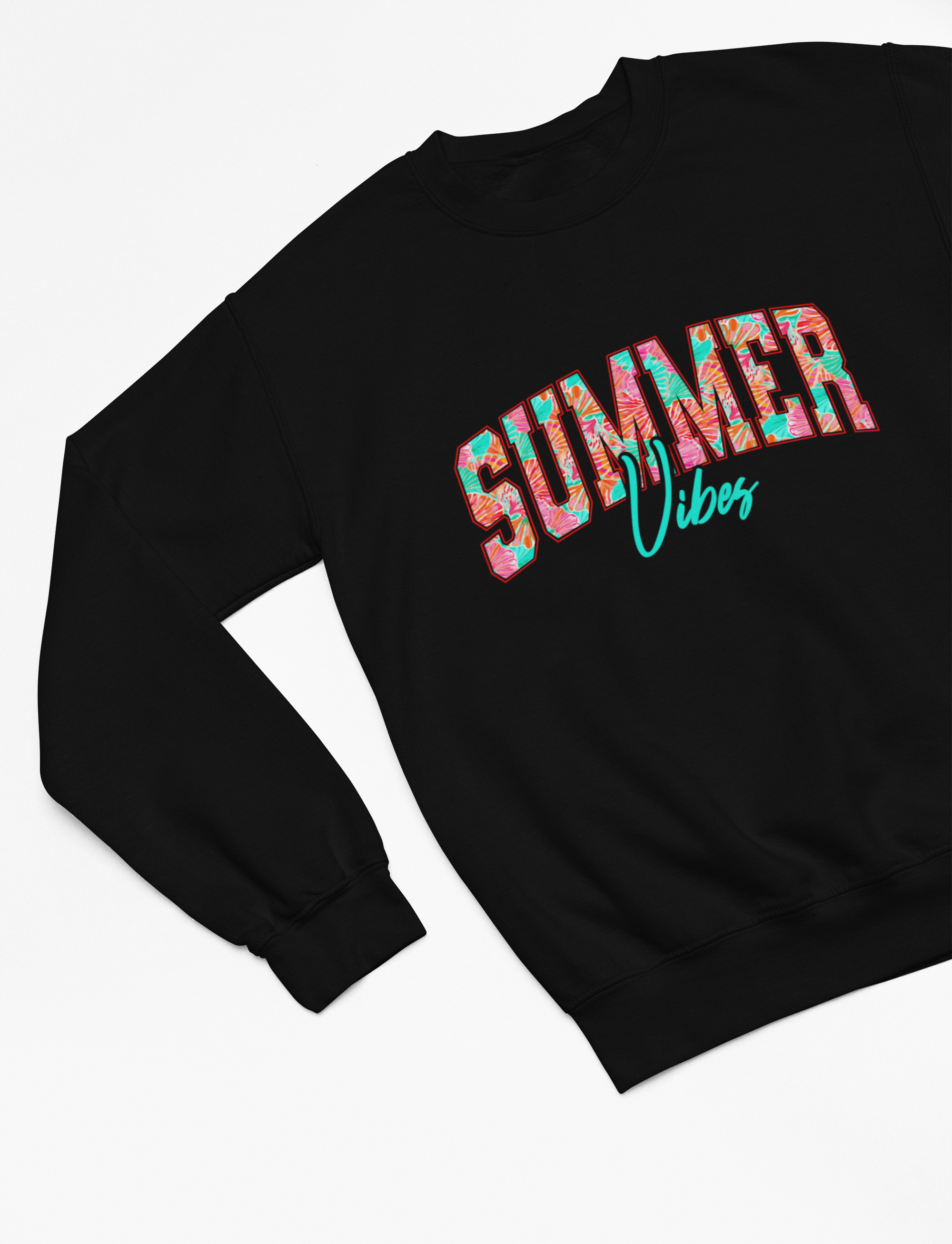 My Store Vacay Sweatshirt Sweatshirt / small / Black Summer Vibes Tropical Graphic Tee & Sweatshirt – Retro Island Style