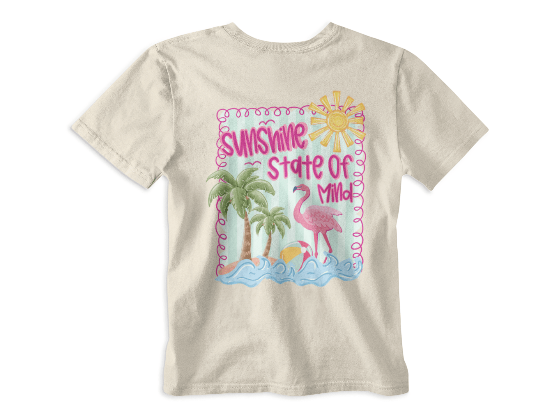 My Store Vacay Sweatshirt Sunshine State of Mind Flamingo T-Shirt – Summer Tee