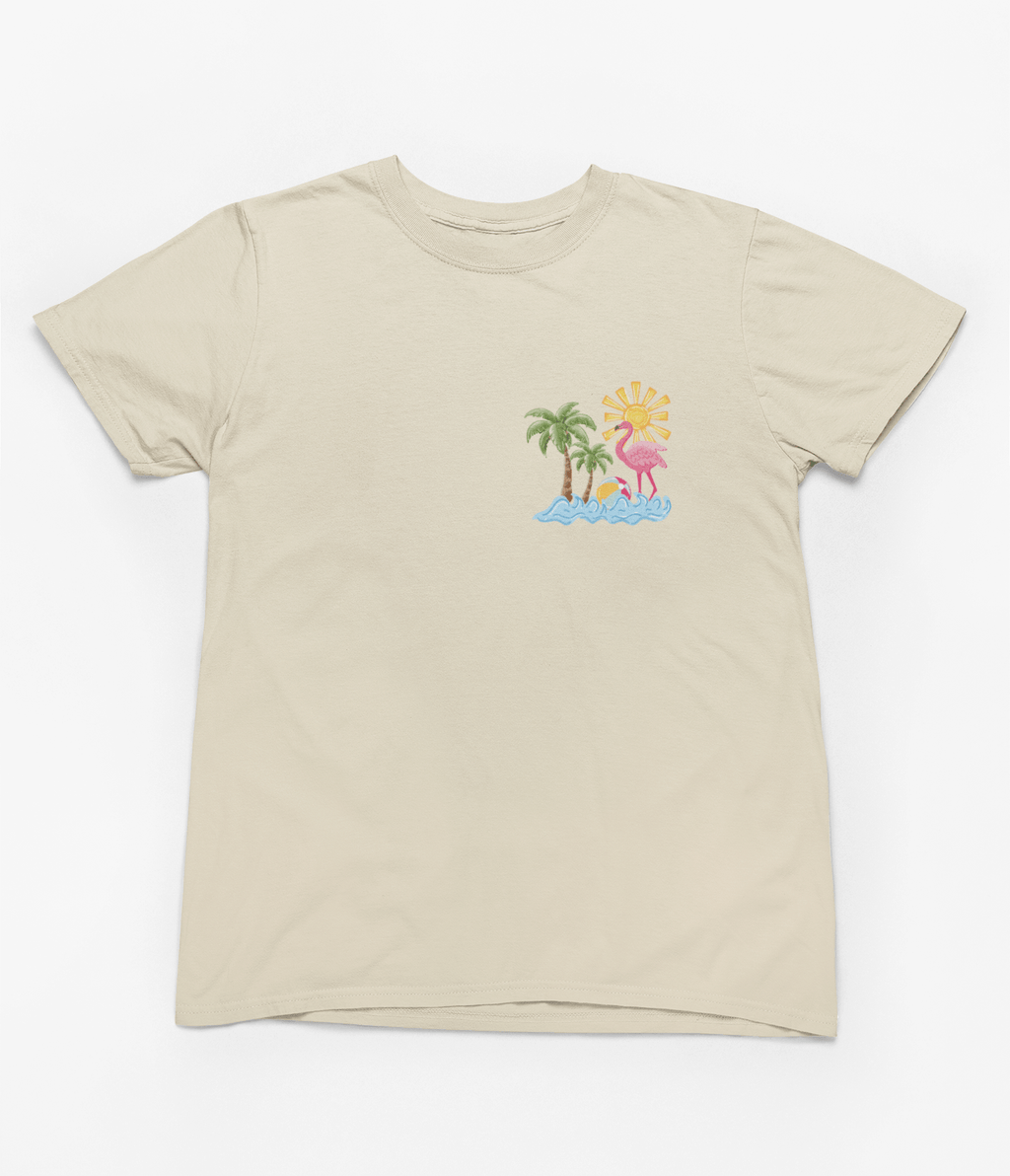 My Store Vacay Sweatshirt Sunshine State of Mind Flamingo T-Shirt – Summer Tee