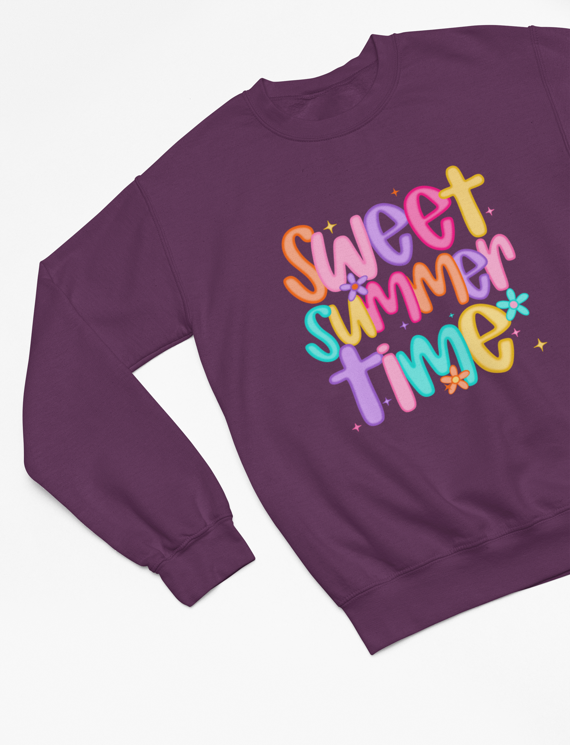 My Store Vacay Sweatshirt Sweatshirt / small / Plum Sweet Summertime Retro T-Shirt & Sweatshirt