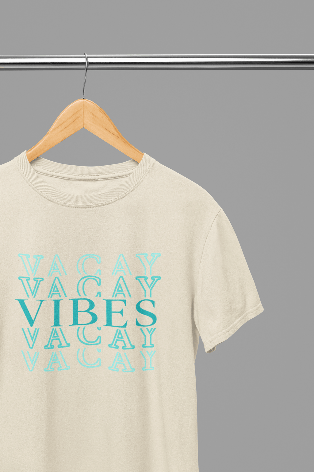 My Store Vacay Sweatshirt T-Shirt / small / Sand Vacay Vibes Stacked Summer T-Shirt/Sweatshirt