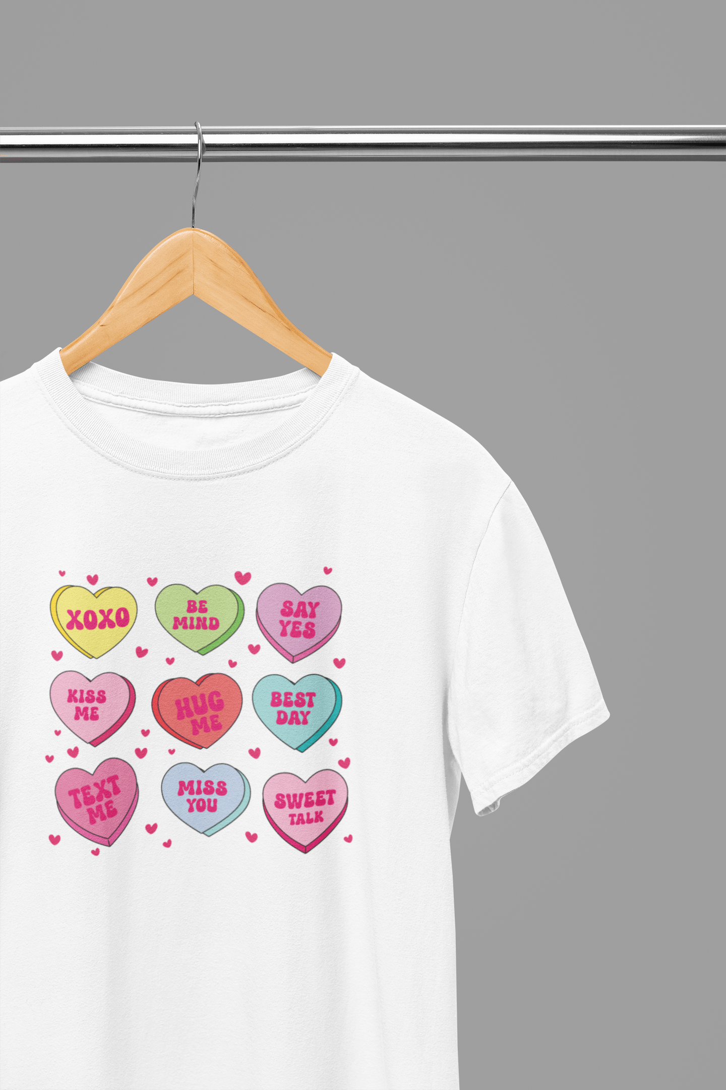 My Store Valentine's Day T-Shirt Small / White / T-Shirt Valentine's Day - Valentine's Conversation T-Shirt/Sweatshirt