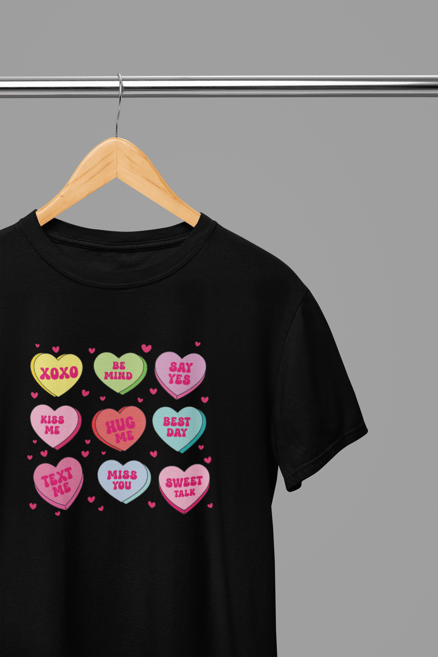 My Store Valentine's Day T-Shirt Small / Black / T-Shirt Valentine's Day - Valentine's Conversation T-Shirt/Sweatshirt