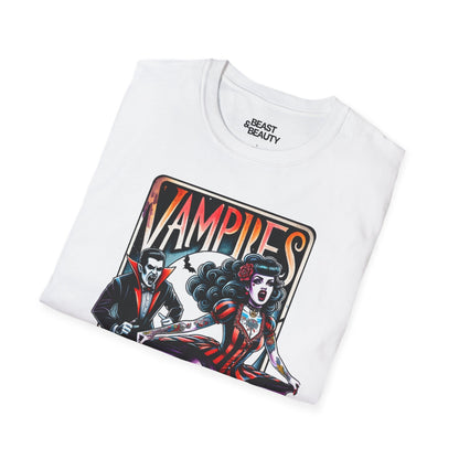 Vampires Suck Gothic Tarot T-Shirt gift_idea unique_gift personalised_gift