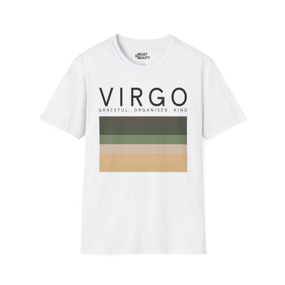 Virgo Zodiac Graphic T-Shirt White / S gift_idea unique_gift personalised_gift