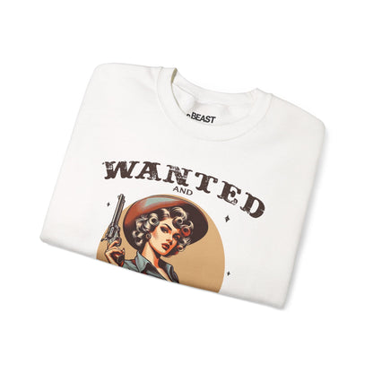wanted and wild cowgirl sweatshirt sweatshirt uk cowgirl gift idea image 5