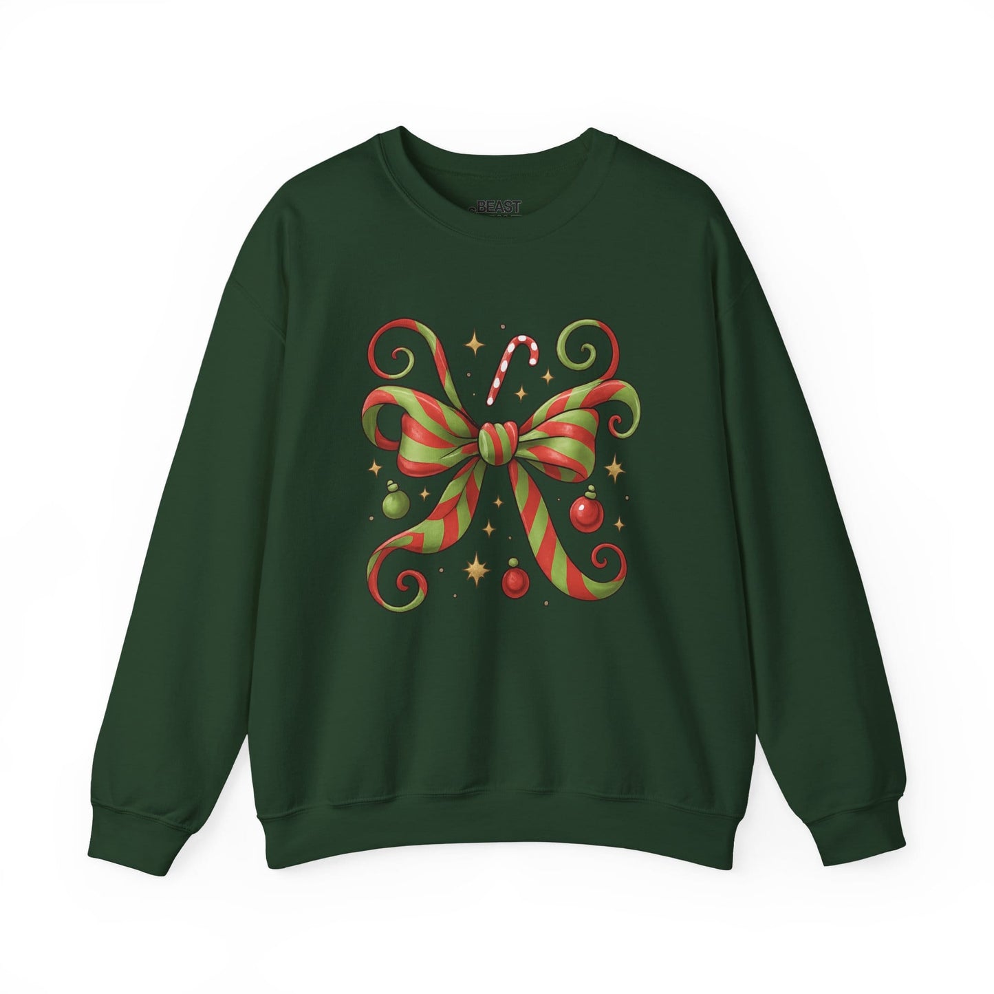whoville bow sweatshirt forest green sweatshirt uk coquette gift idea