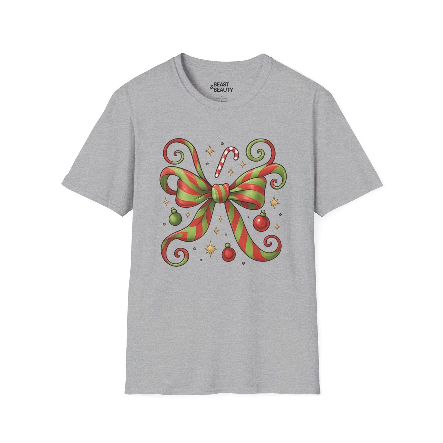 whoville bow t-shirt sport grey t-shirt uk coquette gift idea