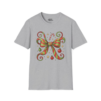 whoville bow t-shirt sport grey t-shirt uk coquette gift idea