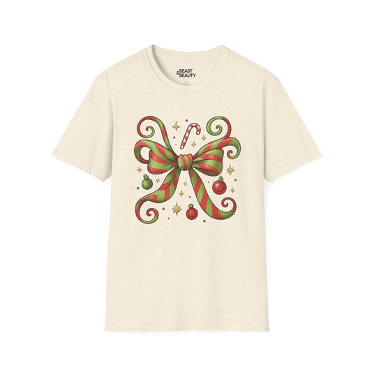 whoville bow t-shirt natural t-shirt uk coquette gift idea