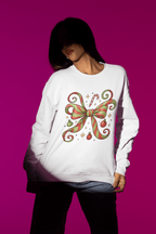 Whoville Christmas Coquette Bow Sweatshirt – Kids & Adults | Cosy Festive Jumper gift_idea unique_gift personalised_gift