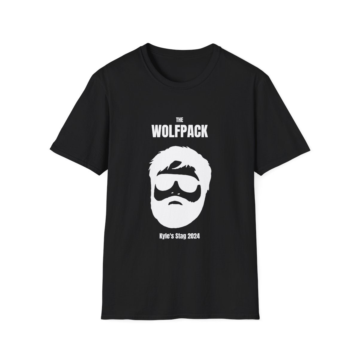 Personalised Wolfpack stag t-shirt