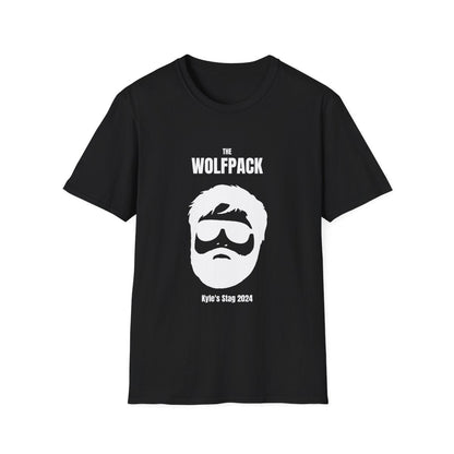 Personalised Wolfpack stag t-shirt