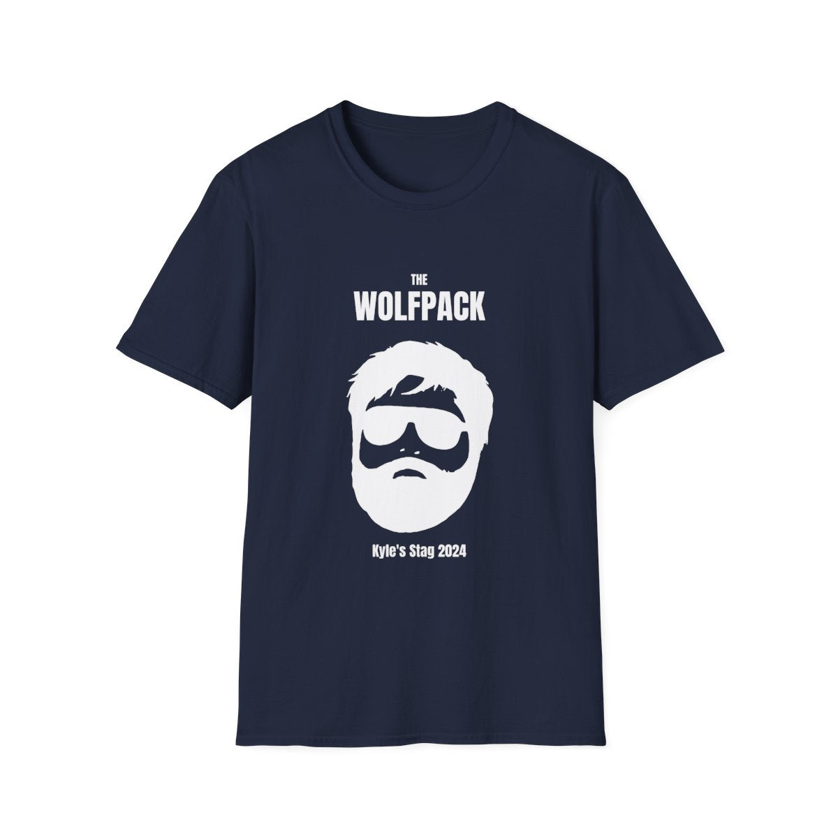 Personalised Wolfpack stag t-shirt