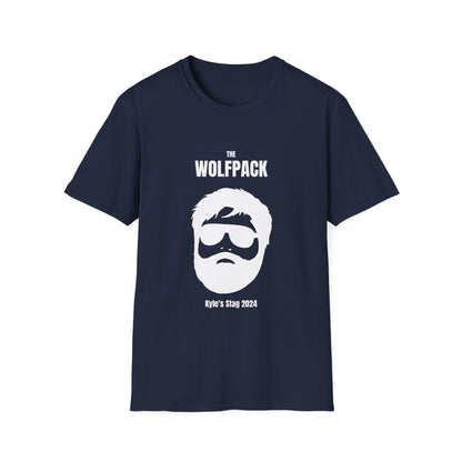 Personalised Wolfpack stag t-shirt