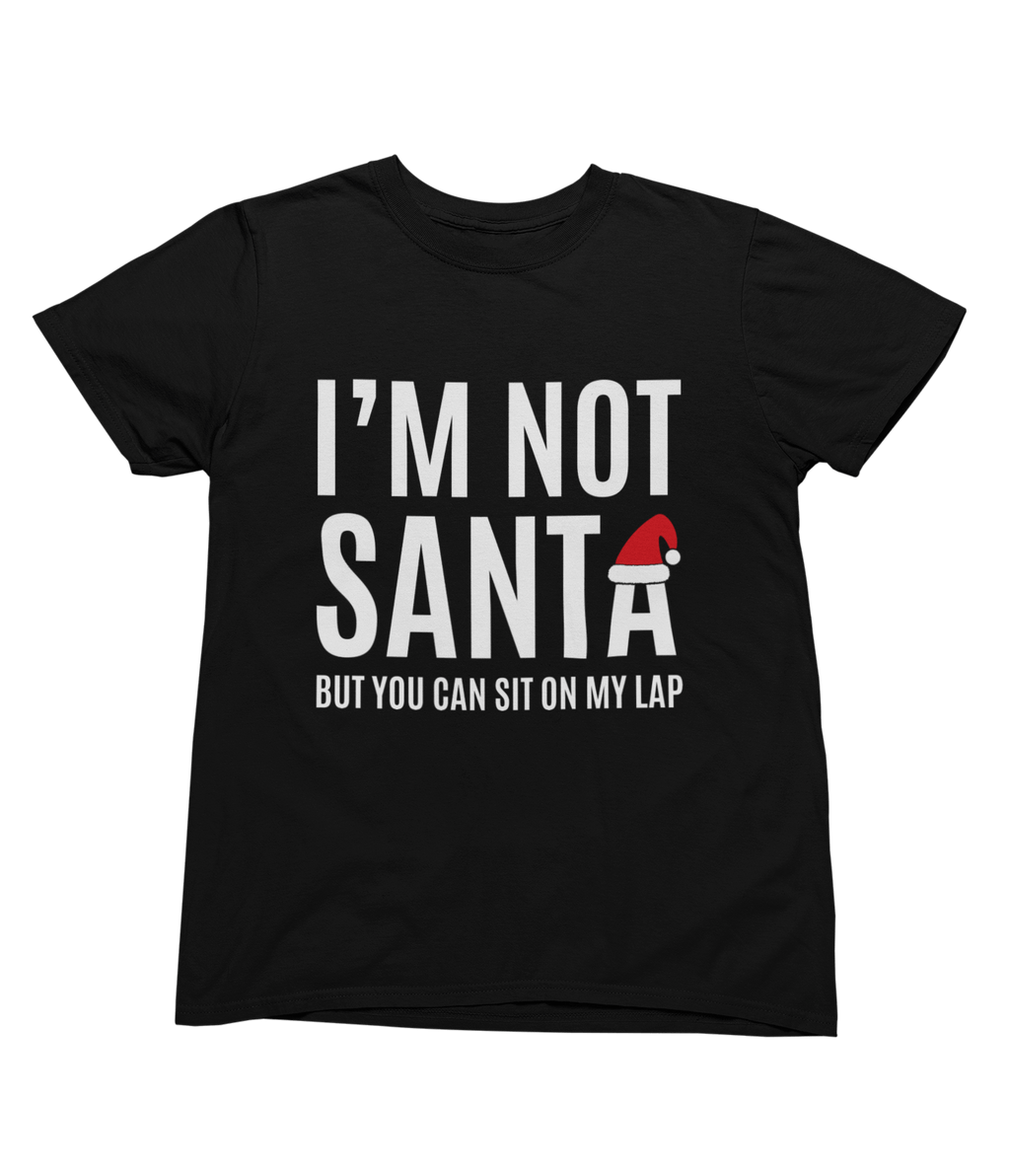 My Store Xmas Clothing T-Shirt / small / Black Funny Santa Lap Christmas Jumper – Cheeky Adult Xmas Sweatshirt