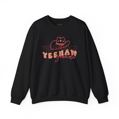yeehaw western sweatshirt black sweatshirt uk cowgirl gift idea