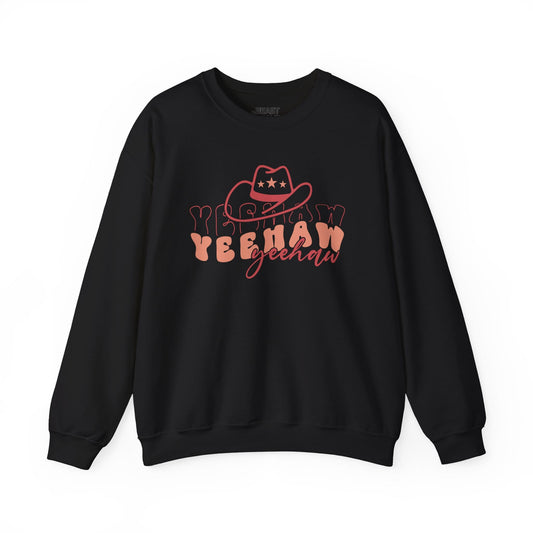 yeehaw western sweatshirt black sweatshirt uk cowgirl gift idea