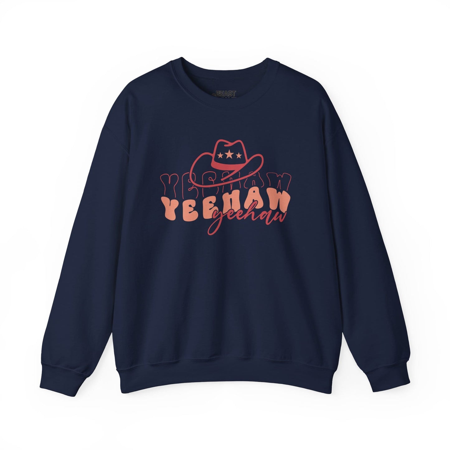 yeehaw western sweatshirt navy sweatshirt uk cowgirl gift idea